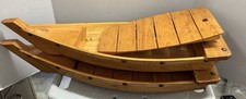 Bandeja de madeira para barco de sushi/sashimi (25 pol), usado comprar usado Bandeja de madeira para barco de sushi/sashimi (25 pol), usado comprar usado  Enviando para Brazil