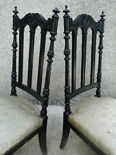 Paire chaises basses d'occasion  Saint-Savin