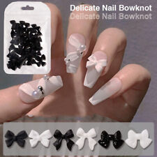 50 peças de nail art 3D bowknot decoração manicure beleza faça você mesmo berloques dicas joias ☋, usado comprar usado  Enviando para Brazil