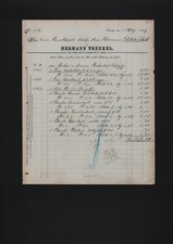 Leipzig rechnung 1899 gebraucht kaufen  Leipzig
