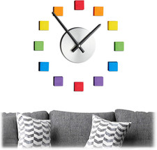 Orologio parete adesivo usato  Roma