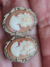 cameo earrings for sale  BIRMINGHAM