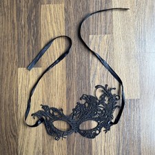 Black lace mask for sale  MANCHESTER