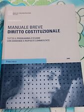 Manuale breve diritto usato  Cavour