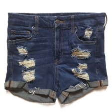 Shorts jeans corte Aéropostale 10 feminino cintura 11 polegadas costura interna 3 polegadas cintura 30 polegadas comprar usado  Enviando para Brazil