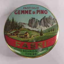 Scatola latta epoca usato  Due Carrare