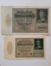 Billets allemagne 10000 d'occasion  Paris XIV