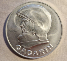 Gagarin medaille aluminium gebraucht kaufen  Wiesbaden