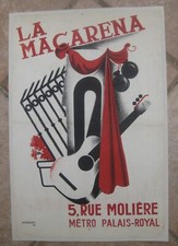 1956 affiche originale d'occasion 1956 affiche originale d'occasion Calvisson
