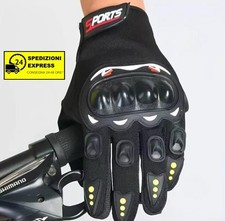 Guanti moto touchscreen usato  Italia