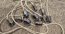 Five sets chrome for sale  WREXHAM
