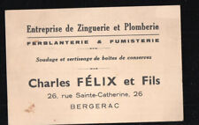 Bergerac carte commerciale d'occasion  Lectoure