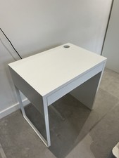 Micke white desk for sale  NORTHOLT