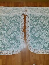 Vintage white floral for sale  PETERBOROUGH