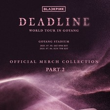 BLACKPINK DEADIMIT WORLD TOUR IN GOYANG Coleção Oficial MD Parte 2 + Faixa# comprar usado  Enviando para Brazil