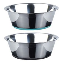 Pet bowl steel for sale  LONDON