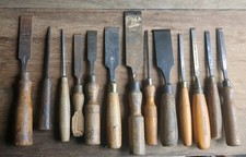 Vintage chisels x13 for sale  NORWICH