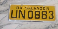  Placa de licença BA - Salvador Bahia Brasil Brasil comprar usado  Enviando para Brazil