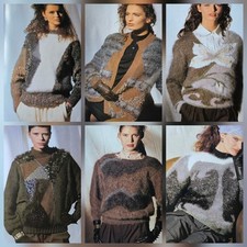1980s graphics mohair d'occasion  Expédié en Belgium