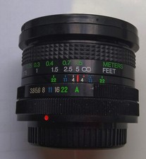 Lens for Canon FD - Vivitar 19mm/1:3.8 na sprzedaż  PL