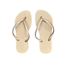Sandálias Havaianas Adulto Unissex Chinelos Finas Femininas Ouro Rosa - Novo comprar usado  Enviando para Brazil
