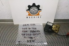 Válvula solenóide GEM-SOL GEM-B-9AB 220V 50/60Hz 9N202-AN401 220/240V novo estoque antigo, usado comprar usado  Enviando para Brazil