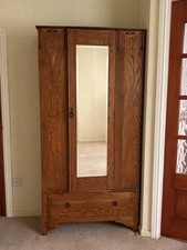 Antique oak single for sale  BOLTON