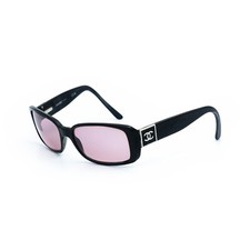 CHANEL 5115 Czarne kwadratowe okulary przeciwsłoneczne Vintage, używany na sprzedaż  PL