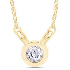 Solitaire pendant necklace for sale  Houston