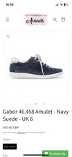 Gabor women blue for sale  WALSALL