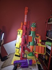 Lote de rifle sniper Nerf Gun Fortnite Bundle grande armas pesadas Bazooka Blaster comprar usado  Enviando para Brazil