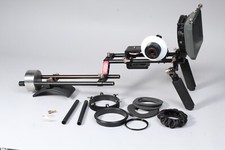 PLATAFORMA DE HOMBRO DSLR GENUS GCSMK CON ENFOQUE DE SEGUIMIENTO, CAJA MATE, MONTAJE, ACCESORIOS segunda mano  Embacar hacia Mexico
