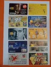 Lot cartes téléphonique d'occasion  Cagnes-sur-Mer