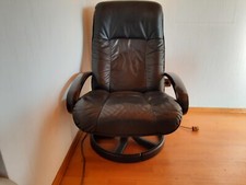 tv sessel leder schwarz gebraucht kaufen  Karben