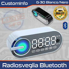 Sveglia digitale bluetooth usato  Torre Annunziata