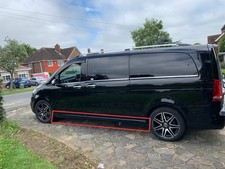Side skirt mercedes for sale  LEEDS