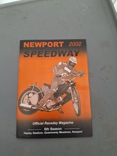 2002 speedway programme for sale  MUCH HADHAM