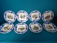 Assiettes parlantes porcelaine d'occasion  Dampierre-sur-Linotte