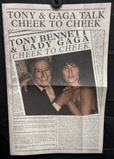 2014 Tony Bennett & Lady Gaga - Cheek to Cheek - Álbum livreto promocional jornal comprar usado  Enviando para Brazil