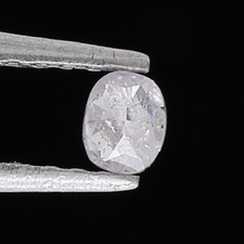 Diamante natural fantasia africana corte rosa intenso Si1 formato oval cor rosa 0,10 tcw comprar usado  Enviando para Brazil