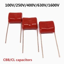 Capacitor 100V/250V/400V/630V/1600V - Vários valores capacitores CBB filme de poliéster comprar usado  Enviando para Brazil
