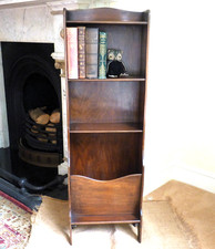 Wooden mahogany shelves for sale  BRIDGNORTH