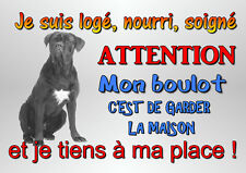 Plaque chien cane d'occasion  Lapalud