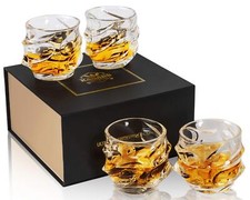 4pcs whiskey glass d'occasion  Expédié en Belgium