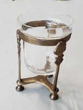 Vintage brass glass for sale  Jefferson
