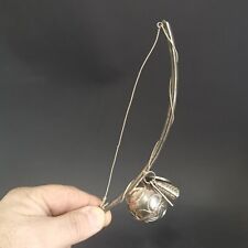 Berimbau de décoration en métal argenté, usado comprar usado  Enviando para Brazil