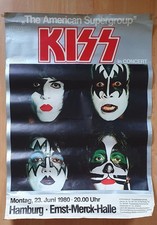 Kiss tourplakat hamburg gebraucht kaufen  Krummesse