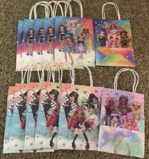 12 bolsas de papel Rainbow High para muñecas fiestas segunda mano  Embacar hacia Argentina