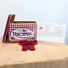 Recipes tin box for sale  North Ridgeville