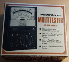Vintage micronta multitester for sale  SALE